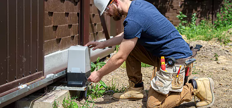 Electric Driveway Gate Installation Joliet